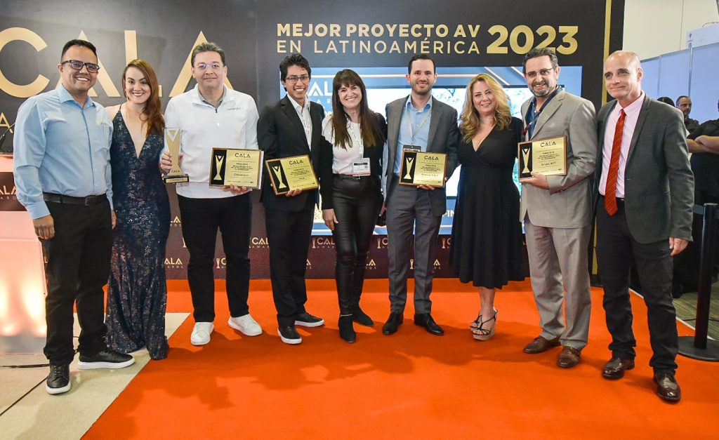 Ganadores de los premios CALA Awards 2023 realizados durante la primera edición de IntegraTEC
 