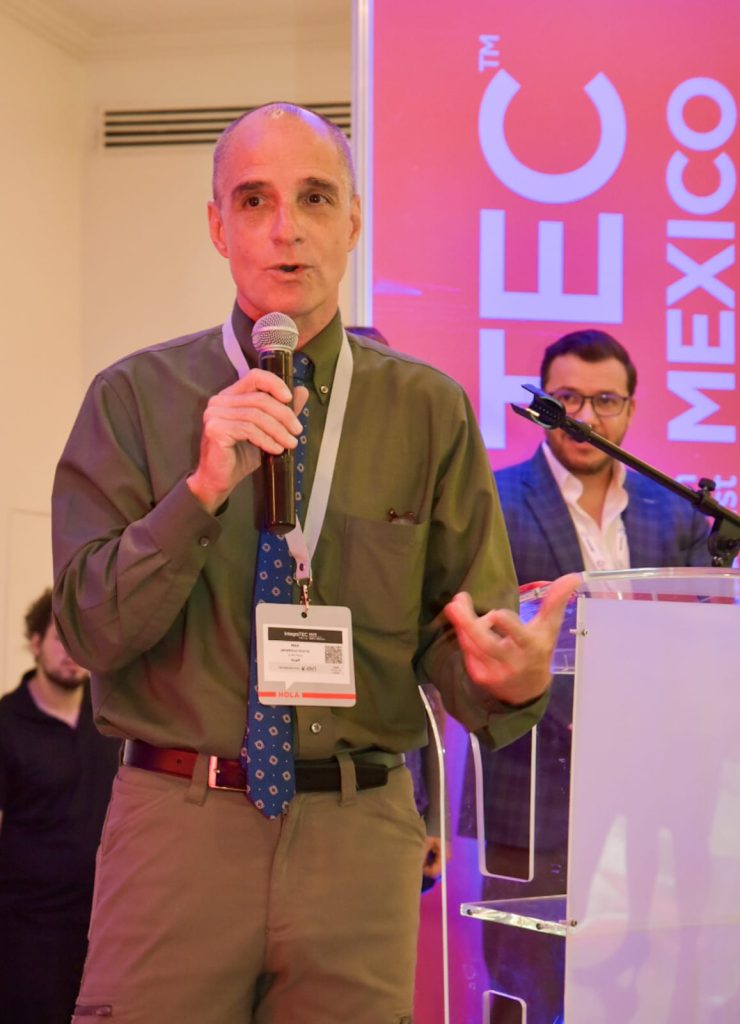 Max Jaramillo durante la primera edición de IntegraTEC