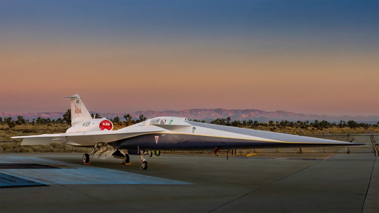 NASA avión supersónico X-59