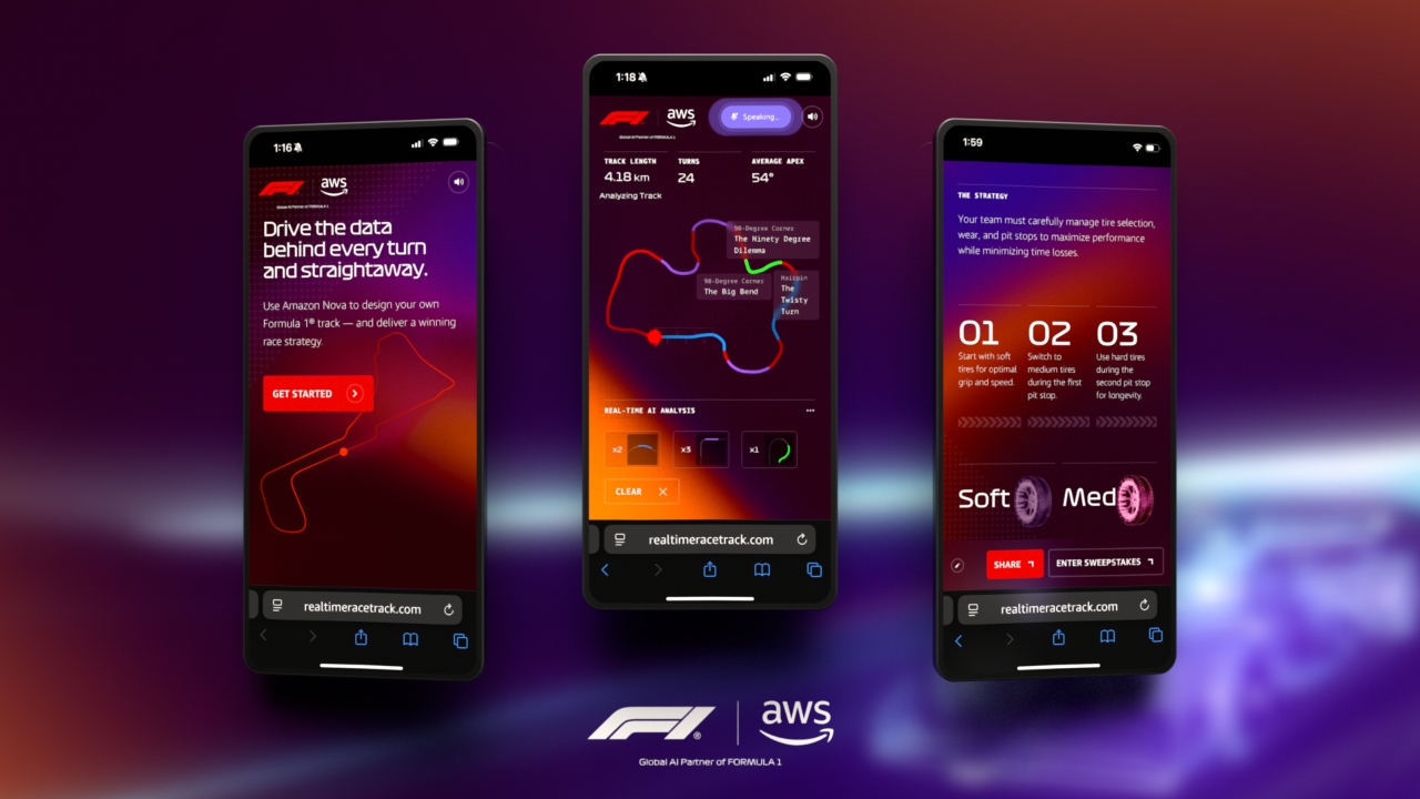 AWS y Formula 1