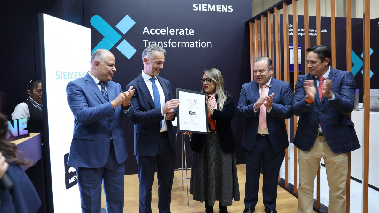 Siemens recibe la certificación ‘Hecho en México’