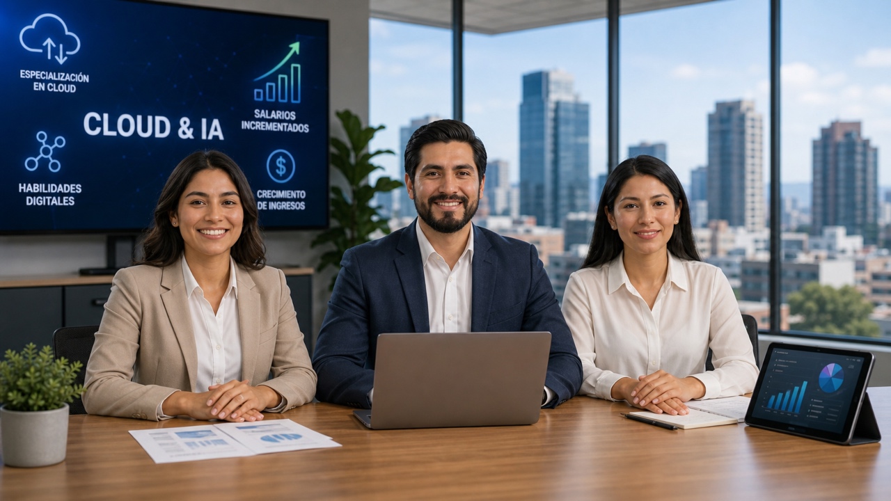 IA y nube elevan salarios en México hasta 40%