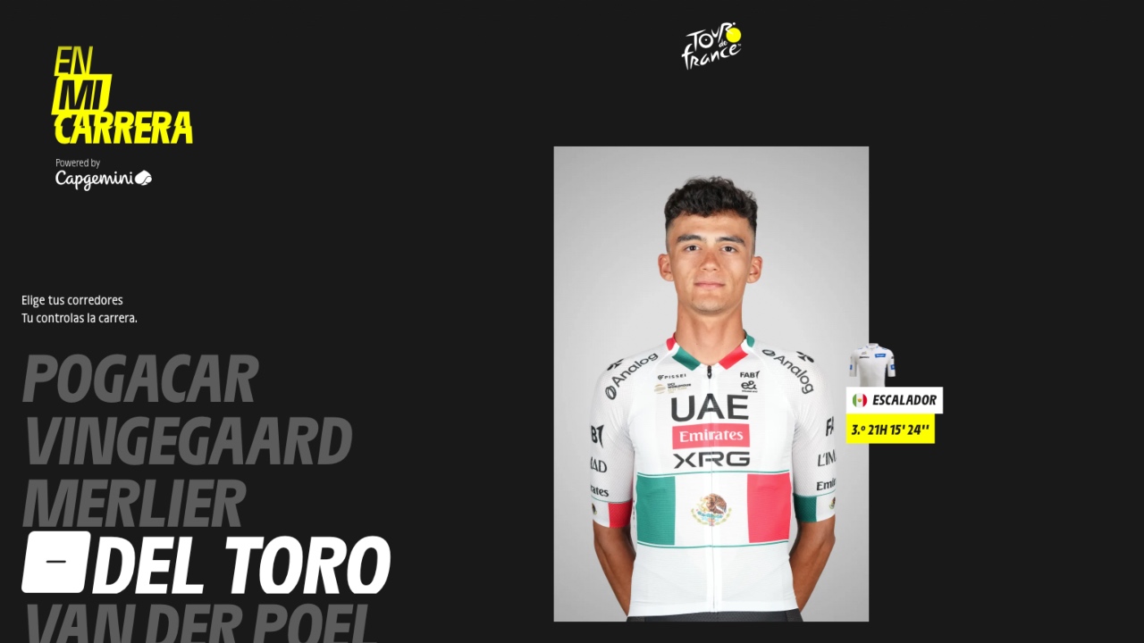 Tour de France estrena IA generativa de Capgemini