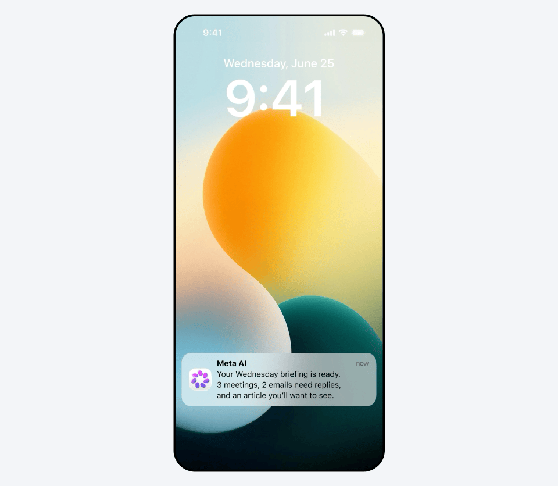 Nuevas funciones de Meta AI